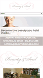 Mobile Screenshot of beautysoulspa.com